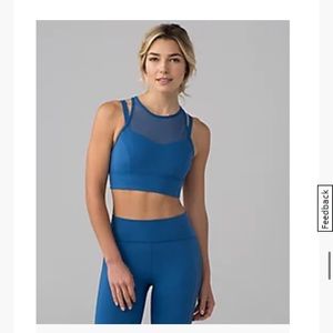 Lululemon workout bra size 6